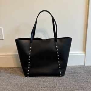 Rebecca Minkoff Tote Bag - black with silver studs
